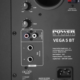 	Enceintes monitoring de studio - Power Studio - VEGA 5 BT (La Paire)