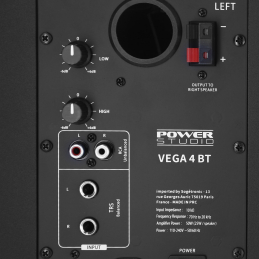	Enceintes monitoring de studio - Power Studio - VEGA 4 BT (La Paire)
