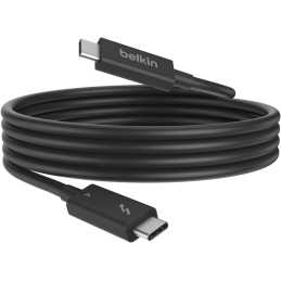 	Câbles USB C / USB C - Belkin - CABLE THUNDERBOLT 4 (1m)