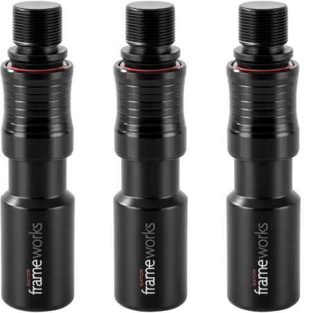 Pinces micros et accessoires - Gator Cases - GFW-MIC-QRTOP3PK (Lot de 3)