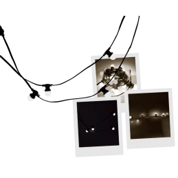 	Jeux de lumière extérieurs - Mac Mah - Guinguette-BLANC (10m)