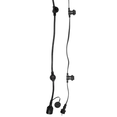 Jeux de lumière extérieurs - Mac Mah - Guinguette-BLANC (10m)