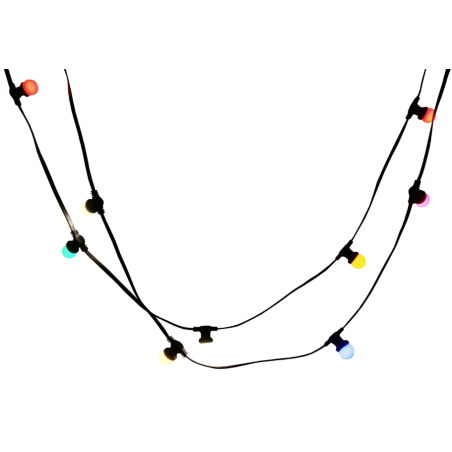 Jeux de lumière extérieurs - Mac Mah - Guinguette-COLOR (10m)