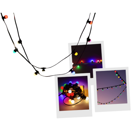 Jeux de lumière extérieurs - Mac Mah - Guinguette-COL (10m)