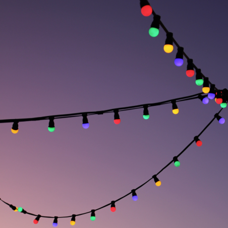 Jeux de lumière extérieurs - Mac Mah - Guinguette-COL (10m)