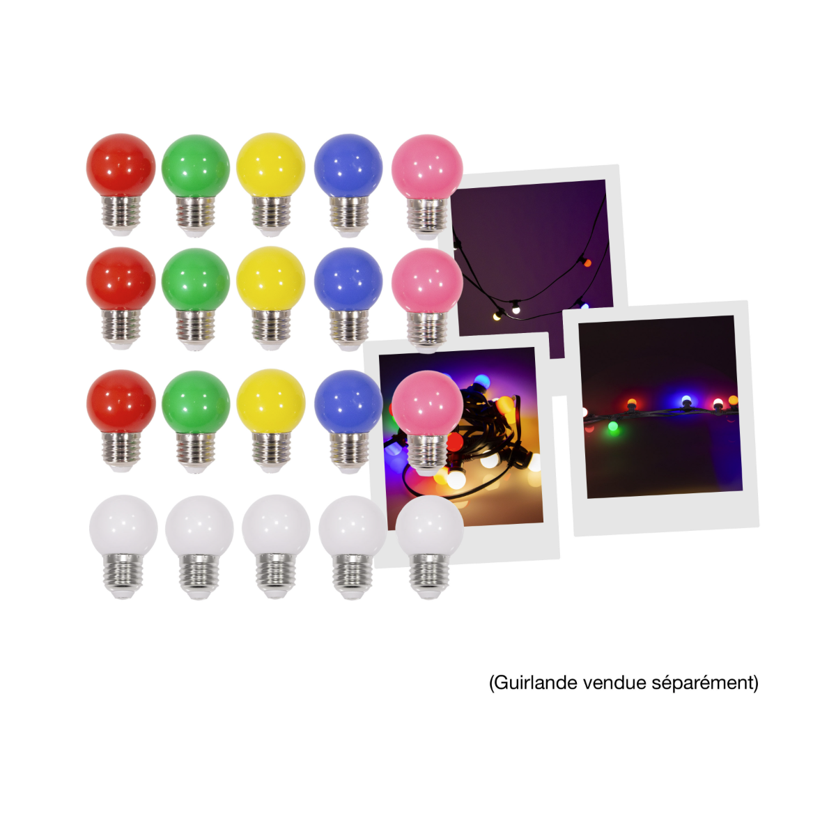 Ampoules à LED - Mac Mah - LAMP-20COL