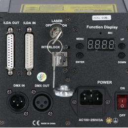 	Lasers multicolore - Power Lighting - LAZER 2400 RGB APP
