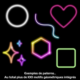 	Lasers multicolore - Power Lighting - LAZER 2400 RGB APP