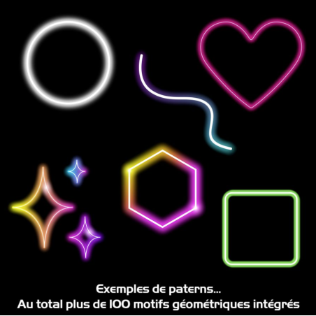 Lasers multicolore - Power Lighting - LAZER 2400 RGB APP