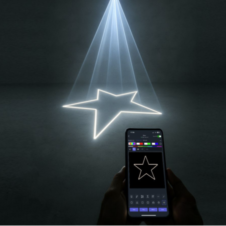 Lasers multicolore - Power Lighting - LAZER 2400 RGB APP