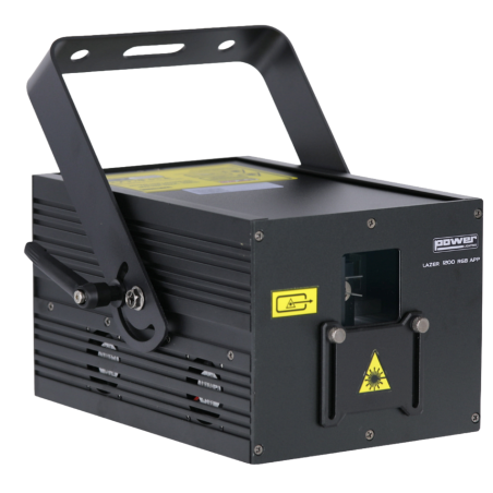 Lasers multicolore - Power Lighting - LAZER 1200 RGB APP