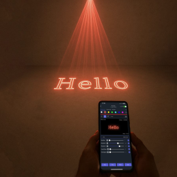 	Lasers multicolore - Power Lighting - LAZER 1200 RGB APP