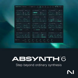 Logiciels instruments virtuels - Native Instruments - ABSYNTH 6