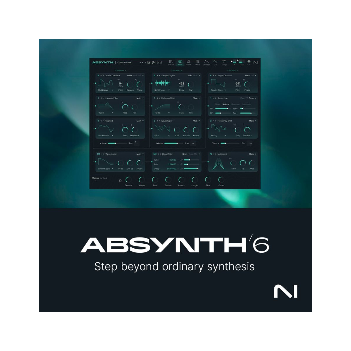 Logiciels instruments virtuels - Native Instruments - ABSYNTH 6