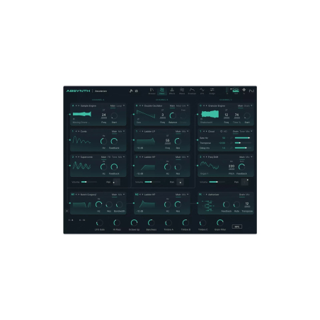 Logiciels instruments virtuels - Native Instruments - ABSYNTH 6