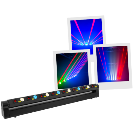 Lasers multicolore - Evolite - LASER Bar 8X500RED