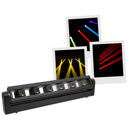 Lasers multicolore - Evolite - LASER Bar 6X1000RGB
