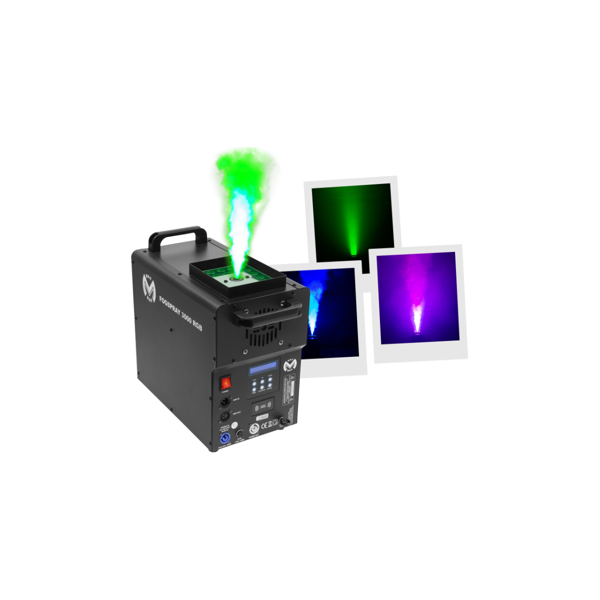 Machines à fumée Geyser - Mac Mah - Fog Spray 3000 RGB