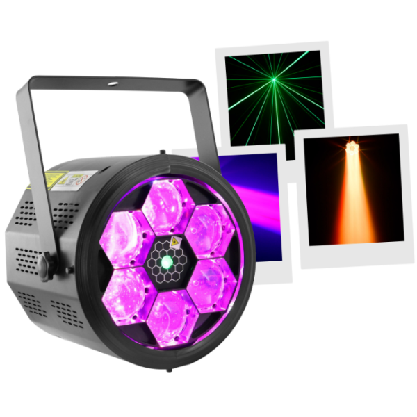 Jeux de lumière LED - BoomTone DJ - BEE-FX LZR