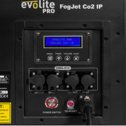 	Machines à fumée Geyser - Evolite - FogJet Co2 IP
