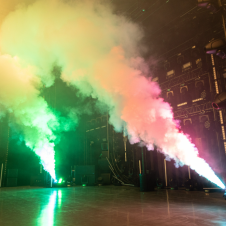 Machines à fumée Geyser - Evolite - FogJet Co2