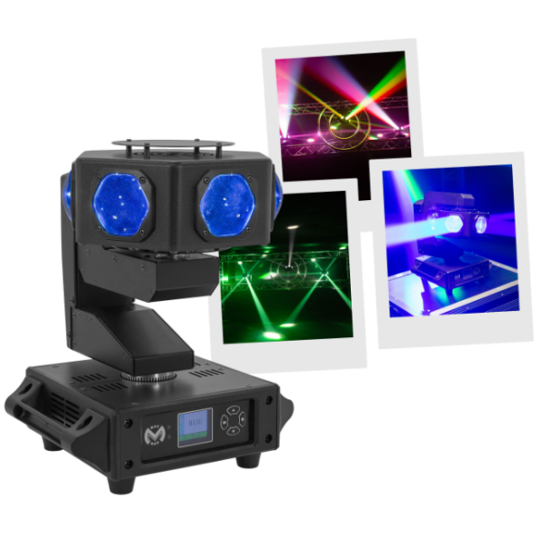 Jeux de lumière LED - Mac Mah - Retro-Beam