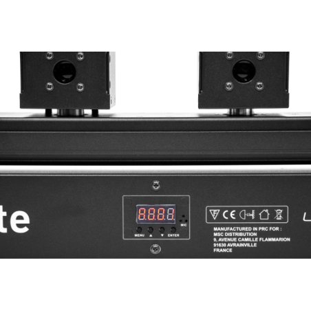 Lasers multicolore - Evolite - LASER Bar 6X400RGB