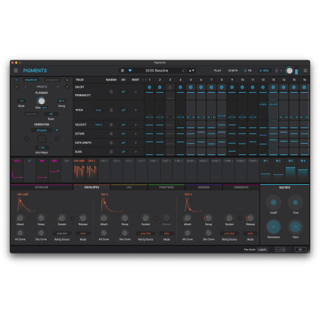 Logiciels instruments virtuels - Arturia - Pigments 7