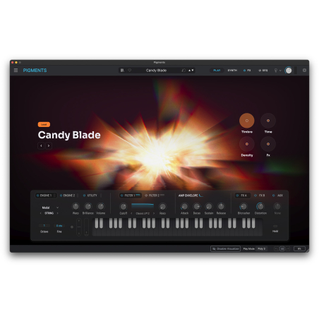 Logiciels instruments virtuels - Arturia - Pigments 7 EDU