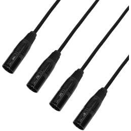 	Splitters DMX - Adam Hall - 4 STAR CATBOX XM3 (0.3m)