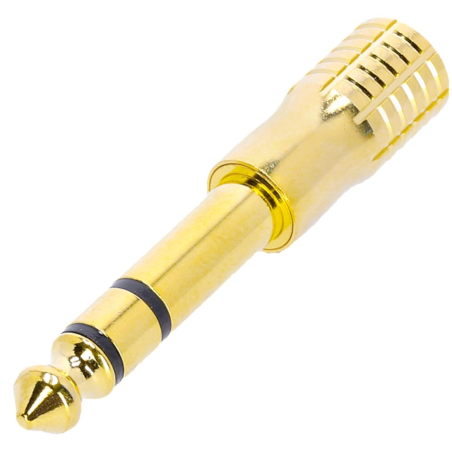 Connecteurs mini jack 3,5 - Adam Hall - 4 STAR A MF3 JM3 GOLD