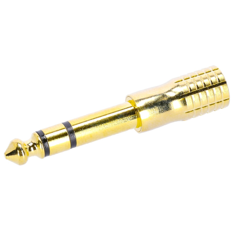 Connecteurs mini jack 3,5 - Adam Hall - 4 STAR A MF3 JM3 GOLD