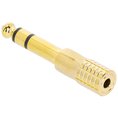 Connecteurs mini jack 3,5 - Adam Hall - 4 STAR A MF3 JM3 GOLD