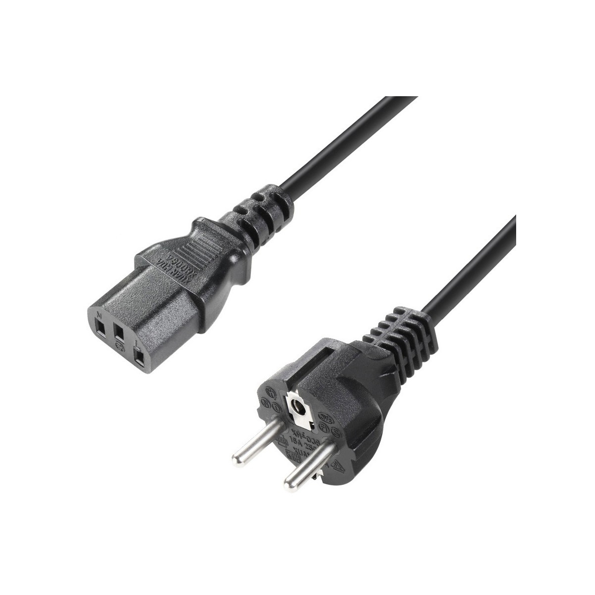 Câbles alimentation shucko cee - Adam Hall - 3 STAR PKD 0050 (0.5m)