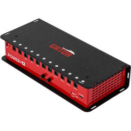 	Pédales d'effets - Gator Cases - GTR-PWR-12-L