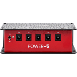 	Pédales d'effets - Gator Cases - GTR-PWR-5-L