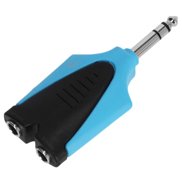 Adaptateurs jack 6,35 - Adam Hall - 4 STAR AY JF3 JM3 BLU LINE