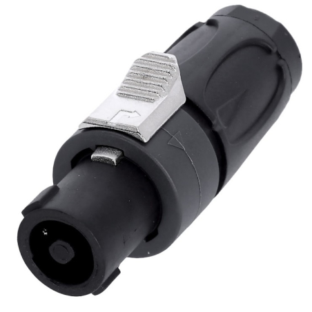 Connecteurs speakon - Adam Hall - 4 STAR C SF4 BLK