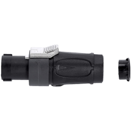 	Connecteurs speakon - Adam Hall - 4 STAR C SF4 BLK