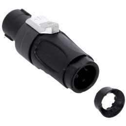 	Connecteurs speakon - Adam Hall - 4 STAR C SF4 BLK