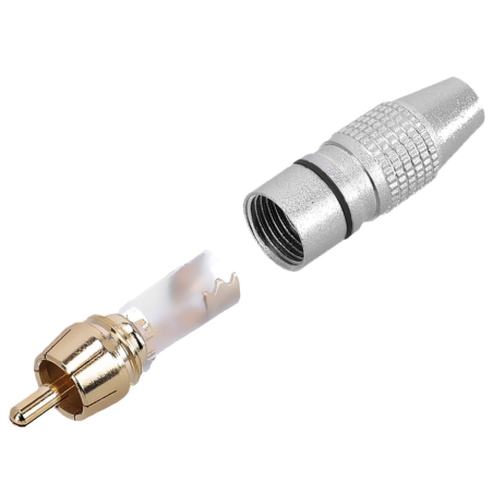 Connecteurs RCA - Adam Hall - 4 STAR CR2 BLK