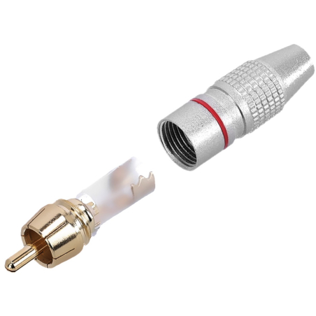 Connecteurs RCA - Adam Hall - 4 STAR CR2 RED