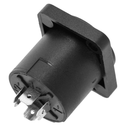 Connecteurs speakon - Adam Hall - 4 STAR P SM4 BLK