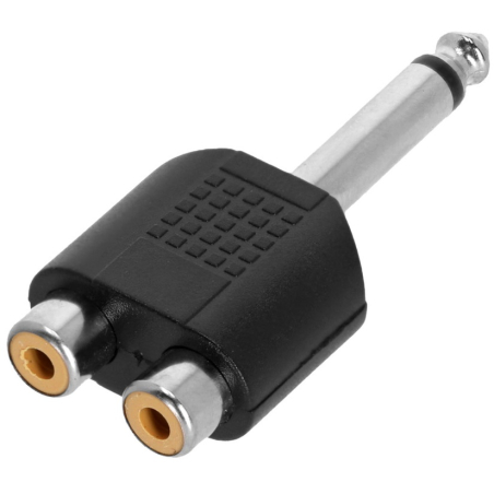 Adaptateurs jack 6,35 - Adam Hall - 4 STAR AY RF2 JM2