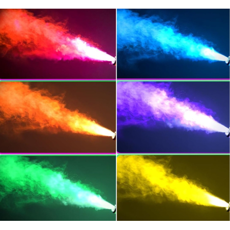 Pack Jeux de lumière - Power Lighting - Pistolet à fumée Fog...