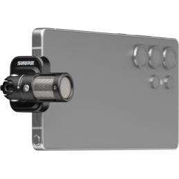 	Micros pour caméras sans fil - Shure - MV88 USB-C