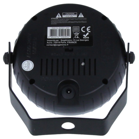 Projecteurs sur batteries - Power Lighting - PAR SLIM BAT XRP