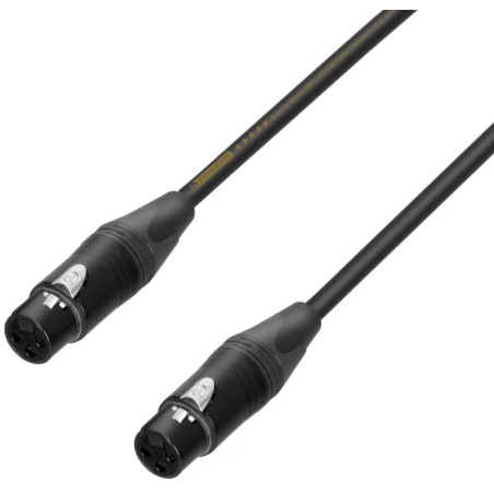 Câbles XLR / XLR - Adam Hall - 5 STAR DFF 0020 (0.2m)