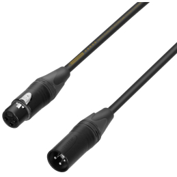 	Câbles DMX éclairage XLR 3 points - Adam Hall - 5 STAR DMF 2000 (20m)