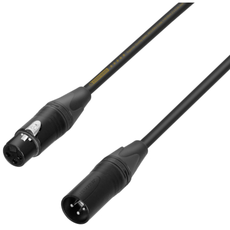 Câbles DMX éclairage XLR 3 points - Adam Hall - 5 STAR DMF 2000 (20m)